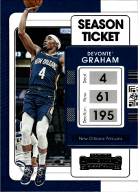 Devonte' Graham - Panini Contenders Season Ticket 2021-22, Nr. 25