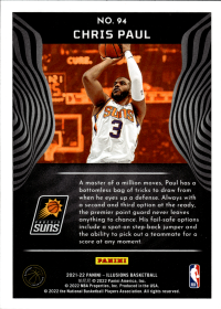 Chris Paul - Panini Illusions Base Set 2021-22, Nr. 94