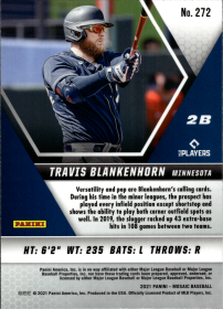 Travis Blankenhorn - Panini Mosaic Base Set 2021, Nr. 272 – Rookie Card