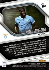 Boulaye Dia - Panini Prizm FIFA Base Set 2025-26, Nr. 128