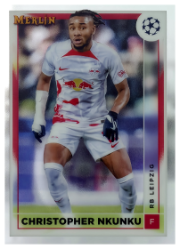 Christopher Nkunku - Topps Merlin Chrome UEFA Club Competitions Base Set 2022-23, Nr. 113