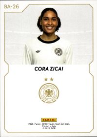 Cora Zicai - Panini DFB-Frauen Team-Set Base Set 2025, Nr. BA-26