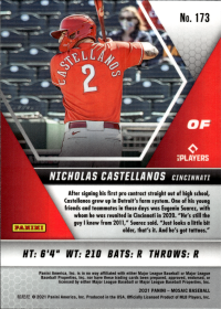 Nicholas Castellanos - Panini Mosaic Base Set 2021, Nr. 173