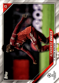 Alphonso Davies - Topps UEFA Champions League Base Set 2021-22, Nr. 46