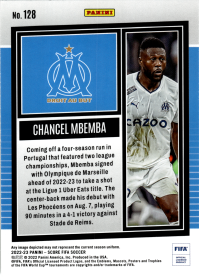 Chancel Mbemba - Panini Score FIFA Base Set 2022-23, Nr. 128