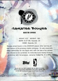 Jamaree Bouyea - Topps G League Base Set 2024-25, Nr. 1