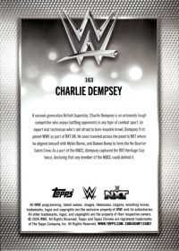 Charlie Dempsey - Topps Chrome WWE Base Set 2026, Nr. 163