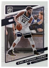 Karl-Anthony Towns - Panini Donruss Optic Base Set 2021-22, Nr. 87