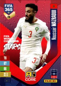 Noussair Mazraoui - Panini Adrenalyn XL FIFA 365 FIFA World Cup 2026 Stars 2026-27, Nr. 176