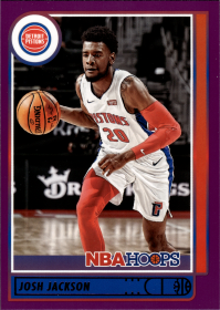 Josh Jackson - Panini Hoops Base Set 2021-22, Nr. 185 – Purple