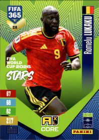 Romelu Lukaku - Panini Adrenalyn XL FIFA 365 FIFA World Cup 2026 Stars 2026-27, Nr. 214