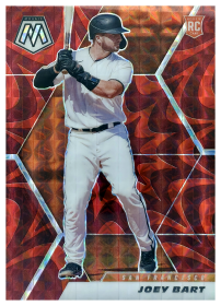 Joey Bart - Panini Mosaic Base Set 2021, Nr. 212 – Rookie Card, Reactive Red