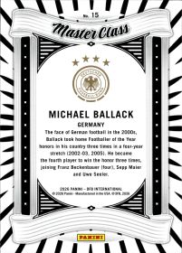 Michael Ballack - Panini DFB International Master Class 2026, Nr. 15 – Insert