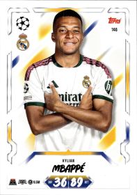 Kylian Mbappé - Topps Match Attax UEFA Club Competitions Base Set 2026-27, Nr. 146