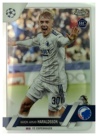 Hákon Arnar Haraldsson - Topps Chrome UEFA Club Competitions Base Set 2022-23, Nr. 175 – Rookie Card