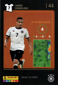 Jamie Leweling - Panini FIFA World Cup DFB-Sammelkarten 2026, Nr. 44