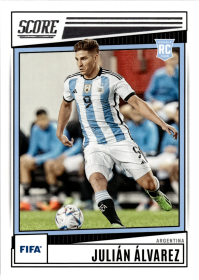 Julián Álvarez - Panini Score FIFA Base Set 2022-23, Nr. 13
