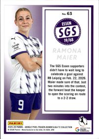 Ramona Maier - Panini Frauen-Bundesliga TC Collection Base Set 2025-26, Nr. 63