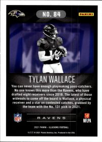 Tylan Wallace - Panini Illusions Base Set 2021, Nr. 84 – Rookie Card