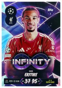 Hugo Ekitike - Topps Match Attax UEFA Club Competitions Infinity 2026-27, Nr. 5