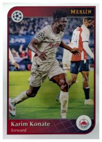Karim Konate - Topps Merlin Chrome UEFA Club Competitions Base Set 2024-25, Nr. 123