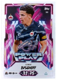 Clement Bischoff - Topps Match Attax UEFA Club Competitions Power Play Signature Style 2026-27, Nr. 366