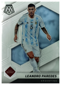 Leandro Paredes - Panini Mosaic FIFA Road to World Cup Base Set 2021-22, Nr. 12