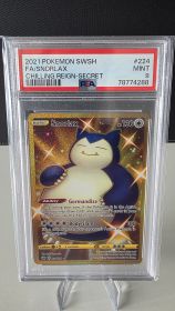 2021 Pokémon Sword & Shield - FA/Snorlax - Chilling Reign-Secret - #224/198
