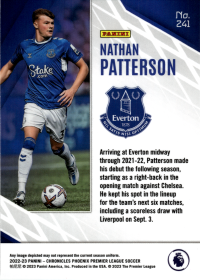 Nathan Patterson - Panini Chronicles Premier League Phoenix 2022-23, Nr. 241 – Rookie Card