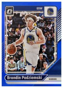 Brandin Podziemski - Panini Donruss Optic Base Set 2024-25, Nr. 36 – Nummeriert, Blue