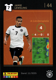 Jamie Leweling - Panini FIFA World Cup DFB-Sammelkarten 2026, Nr. 44