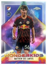 Matthew Dos Santos - Topps Chrome MLS Wonderkids 2026, Nr. WK-8 – Rookie Card, Insert