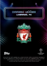 Darwin Núñez - Topps UEFA Club Competitions Showtime 2023-24
