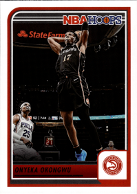 Onyeka Okongwu - Panini Hoops Base Set 2023-24, Nr. 165