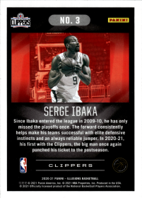 Serge Ibaka - Panini Illusions Base Set 2020-21, Nr. 3