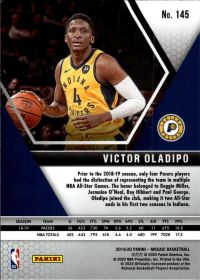 Victor Oladipo - Panini Mosaic Base Set 2019-20, Nr. 145