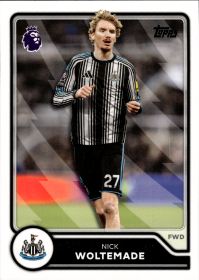 Nick Woltemade - Topps Flagship Premier League Base Set 2026-27, Nr. 215
