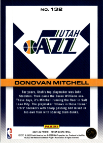 Donovan Mitchell - Panini Recon Base Set 2021-22, Nr. 132