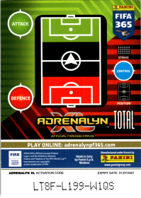 Joshua Kimmich / Serge Gnabry - Panini Adrenalyn XL FIFA 365 Club & Country 2021, Nr. 258 – Insert