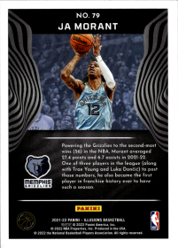 Ja Morant - Panini Illusions Base Set 2021-22, Nr. 79