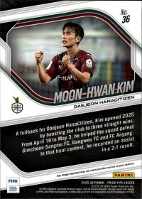 Moon-Hwan Kim - Panini Prizm FIFA Base Set 2025-26, Nr. 36