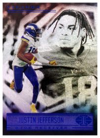 Justin Jefferson - Panini Illusions Base Set 2021, Nr. 4 – Trophy Collection Dots