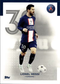 Lionel Messi - Topps Paris Saint-Germain Official Team Set 2023-24, Nr. 16