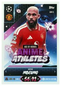Bryan Mbeumo - Topps Match Attax UEFA Club Competitions Anime Athletes 2026-27, Nr. AOH 5
