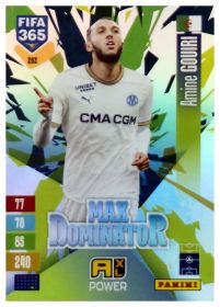 Amine Gouiri - Panini Adrenalyn XL FIFA 365 Max Dominator 2026-27, Nr. 282 – Insert