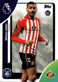 Wilson Isidor - Topps Match Attax Premier League Base Set 2025-26, Nr. 357 – Rookie Card
