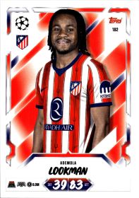Ademola Lookman - Topps Match Attax UEFA Club Competitions Base Set 2026-27, Nr. 182