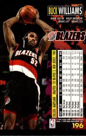 Buck Williams - Fleer Base Set 1994-95, Nr. 196