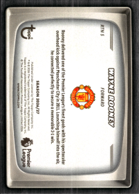 Wayne Rooney - Topps Flagship Premier League Remember the Name 2026-27, Nr. RTN 5 – Insert