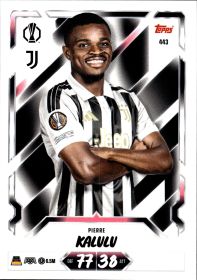 Pierre Kalulu - Topps Match Attax UEFA Club Competitions Base Set 2026-27, Nr. 443